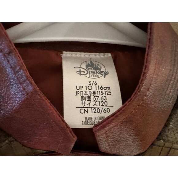 Guardians of the Galaxy Star Lord Jacket Size 5/6 Disney Store Marvel Costume - Picture 3 of 8